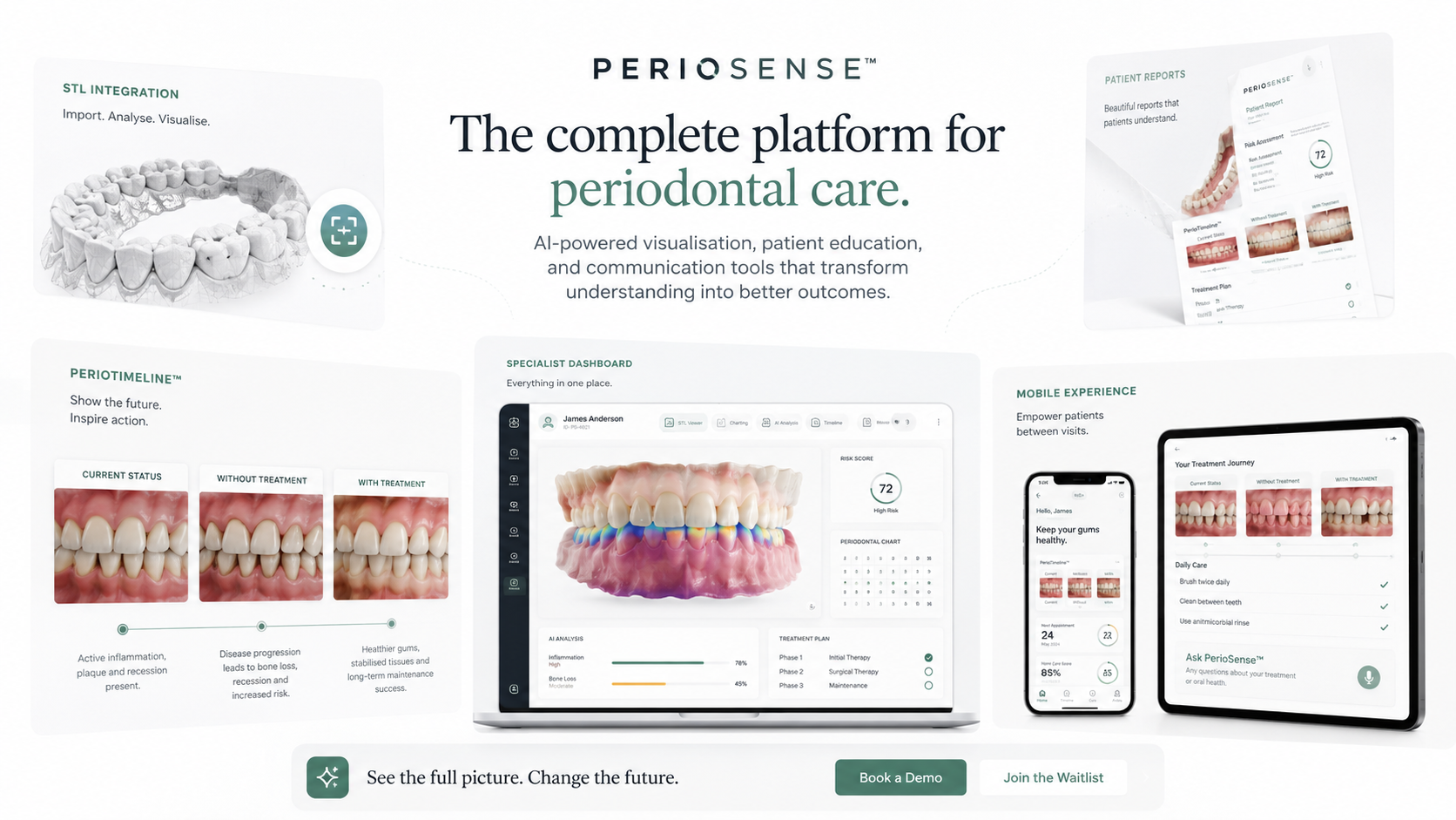 PerioSense Clinician Platform Showcase